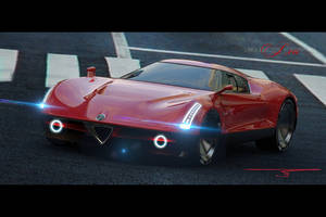 Concept Alfa Romeo LEA par Luigi Memola