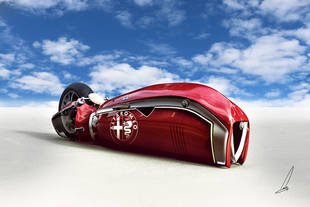 Concept Alfa Romeo Spirito par Mehmet Doruk Erdem