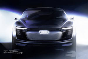 Concept Audi e-tron Sportback : teasers