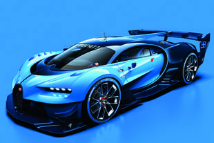 Bugatti dévoile son concept Vision GT