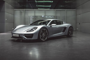Concept Porsche Vision Turismo : l'idée du Taycan