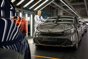 Lancement en production de la CUPRA Born