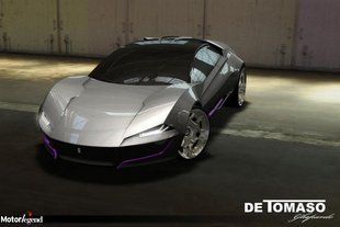 Une De Tomaso Pantera pour Francfort