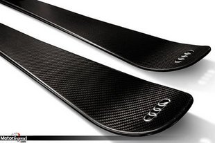 Des skis Audi, sans feux diurnes...