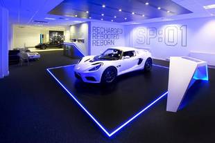 Premier showroom pour la Detroit Electric SP:01