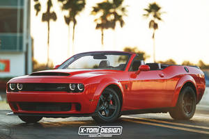 Dodge Challenger SRT Demon Cabriolet par X-Tomi