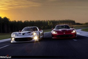 290 km/h pour le SRT Viper GTS-R