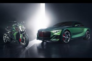 Ducati Diavel for Bentley : inspirée par la Bentley Batur