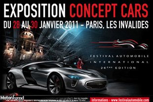 Exposition Concept Cars aux Invalides