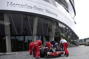 La McLaren championne au musée Mercedes
