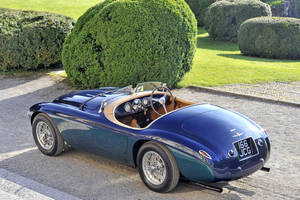 Quatre Ferrari 166MM au Concours d'Élégance d'Hampton Court