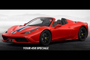 La Ferrari 458 Speciale Spider pour Pebble Beach ?