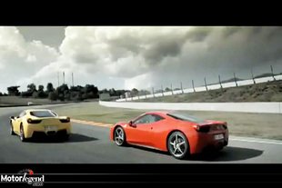 Ferrari 458 Italia sur le Mugello