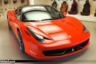 Personnalisez la Ferrari 458 Italia