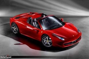 Officiel : Ferrari 458 Spider