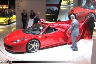 Di Montezemolo présente la 458 Spider