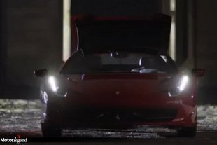 Ferrari 458 Spider en vidéo promotion