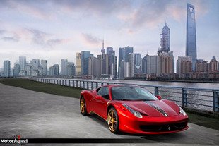 Tarif de la Ferrari 458 China Edition