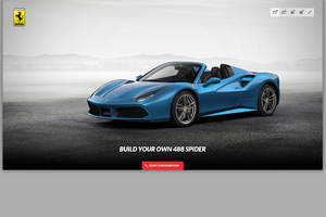 Configurez votre Ferrari 488 Spider