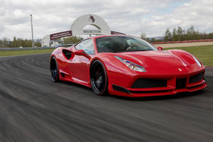 Ferrari 488 GTB N-Largo par Novitec Rosso