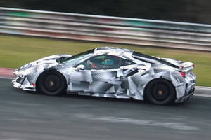 La Ferrari 488 Pista en action sur le Ring