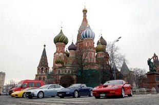 Ferrari et Maserati débarquent en Russie