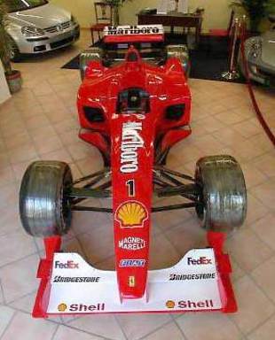 La Ferrari F1 de Schumacher vendue