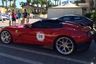 La Ferrari F12 TRS se dévoile en Sicile