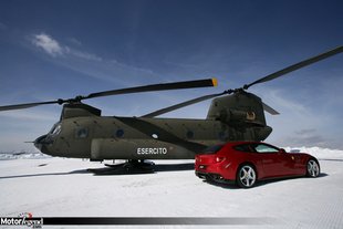 Une Ferrari FF volante