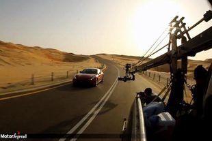 Ferrari FF : le making of de la promo