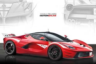 Ferrari LaFerrari XX par Daniele Pelligra