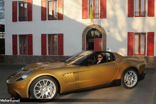 Une Ferrari « SP » à la Villa d'Este