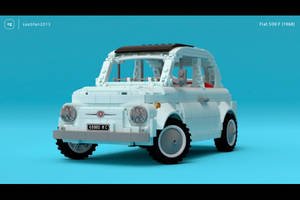 Vous allez craquer pour cette Fiat 500 F en LEGO