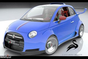 La Fiat 550 Italia par Lazzarini Design