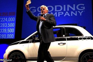 385 000 $ pour la Fiat 500 de Jay Leno !