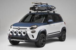 Fiat se met au surf avec le concept 500L-Vans