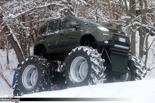 Vidéo : Fiat Panda 4X4 Big Foot