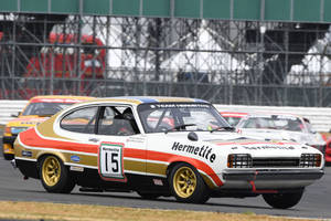 La Ford Capri fêtée à Silverstone Classic