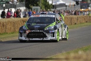 Ken Block honoré à Goodwood 2011