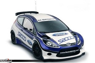 Ford Fiesta R2 Race Car