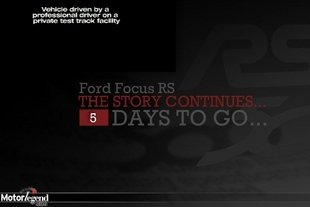 Teaser Ford Focus RS500