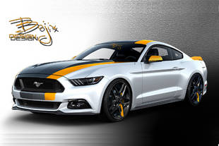 Huit Ford Mustang au SEMA Show de Las Vegas