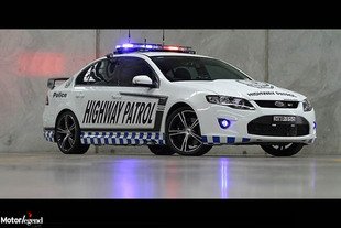 La police australienne en Ford Falcon GT