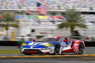 Les Ford GT dans le coup à Daytona