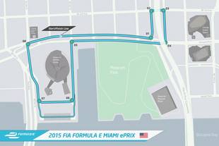 Formula E : le tracé de Miami dévoilé