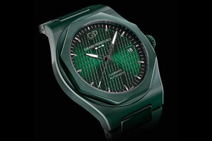 Girard-Perregaux Laureato Green Ceramic Aston Martin Edition