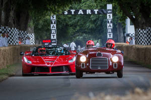 Goodwood : Ferrari a fait le show