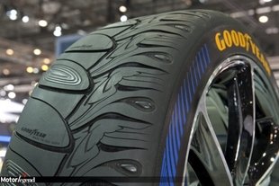 Goodyear lance le pneu design !