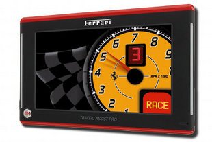 Un GPS Becker signé Ferrari