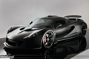 La Hennessey Venom GT en clair